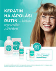 KJMN Keratin hair care routine – with a FREE heat protection spray